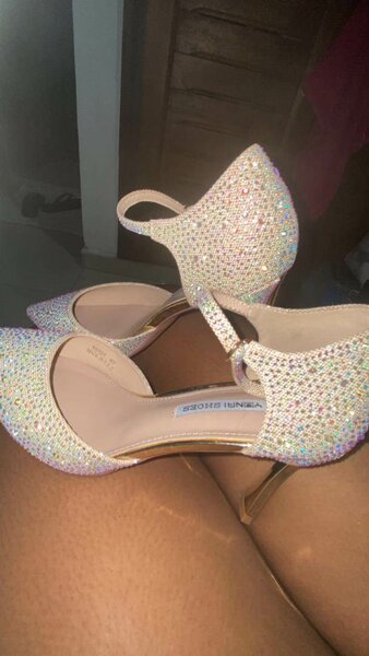 Chaussures de soirée scintillantes
