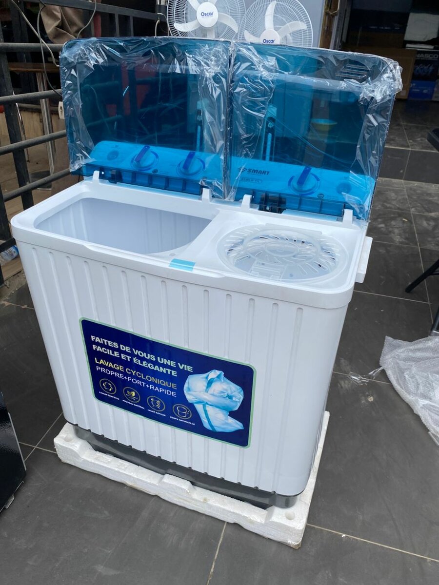 Lave-linge semi-automatique 8kg