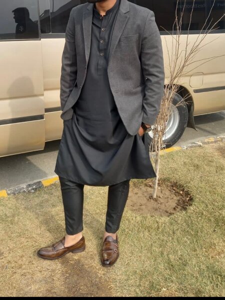coat and shoe both