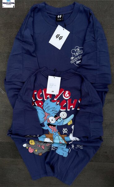 T-shirt parent-enfant imprimée