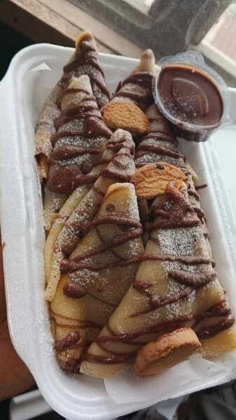 Crêpes au  Nutella