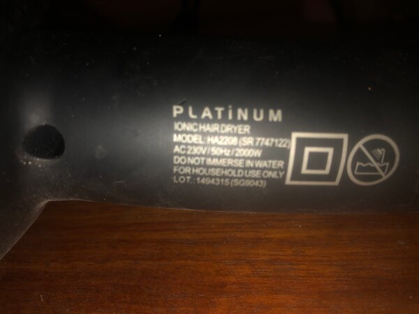 Hair dryer