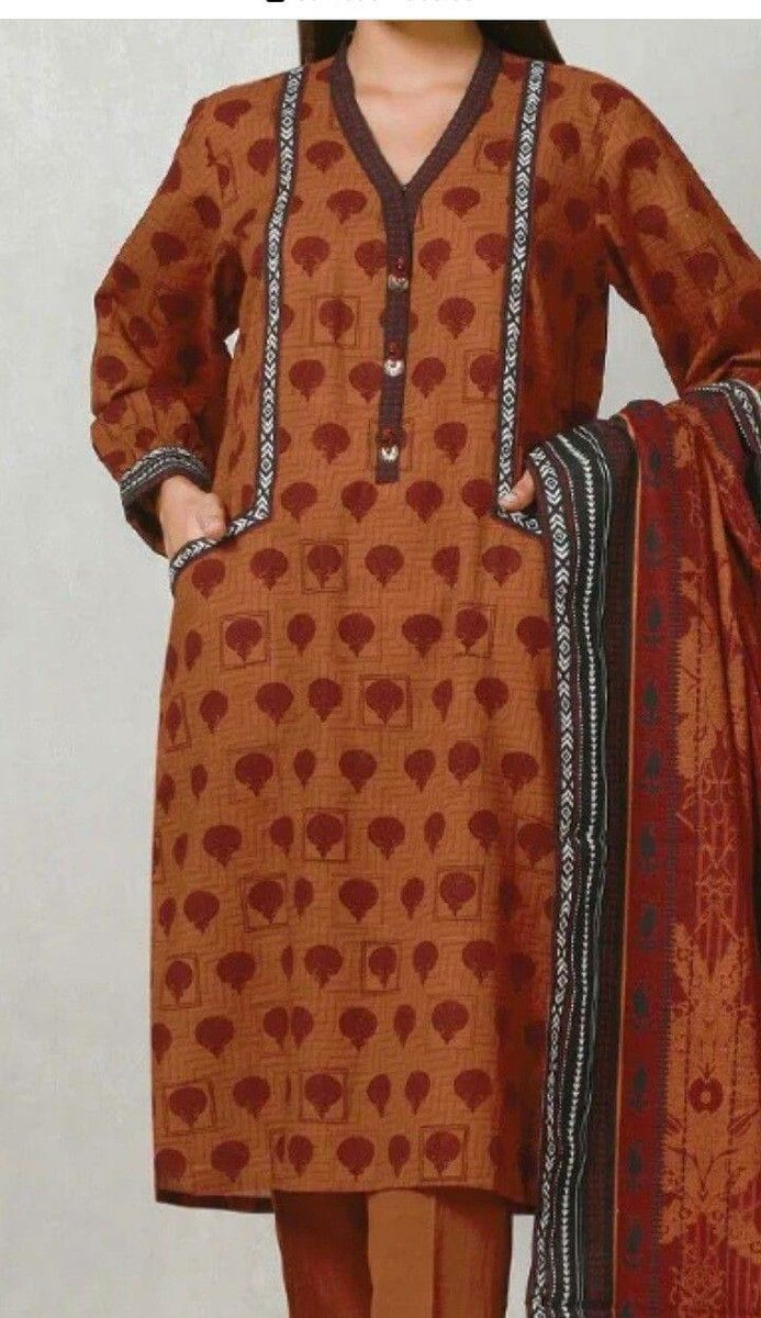 Lawn 3 peace Suit