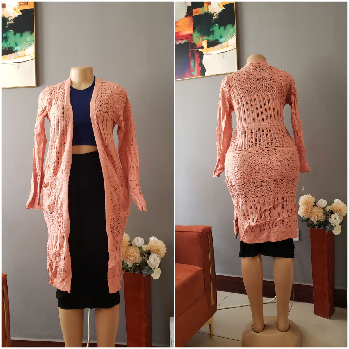 Robe rose