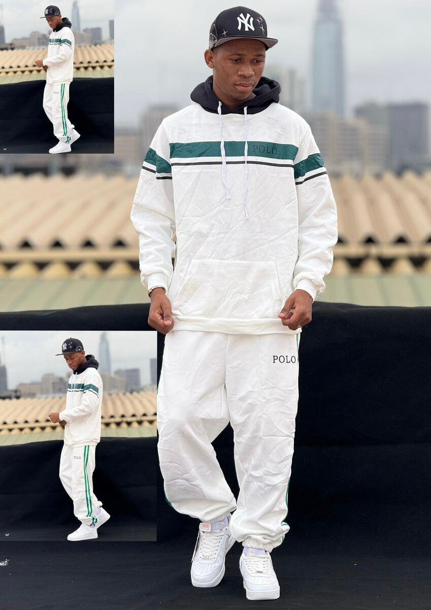 Ensemble de survêtement blanc