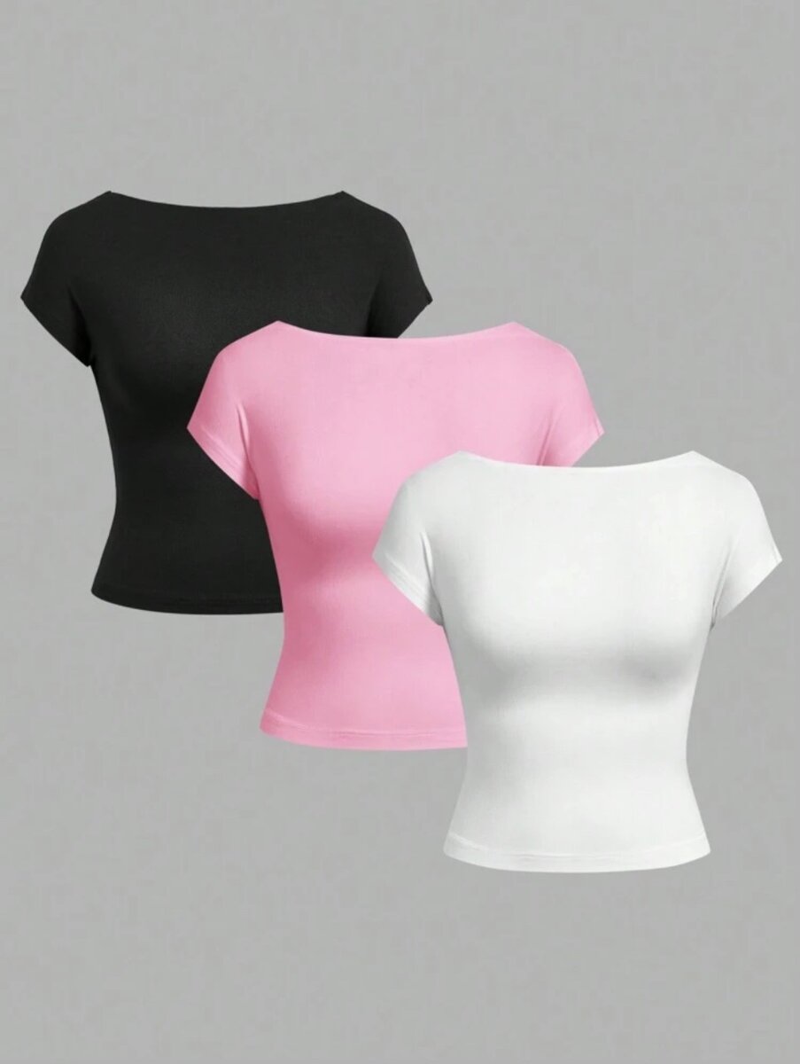 Lot de T-shirts Femme Style