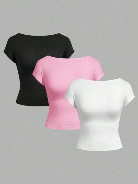 Lot de T-shirts Femme Style