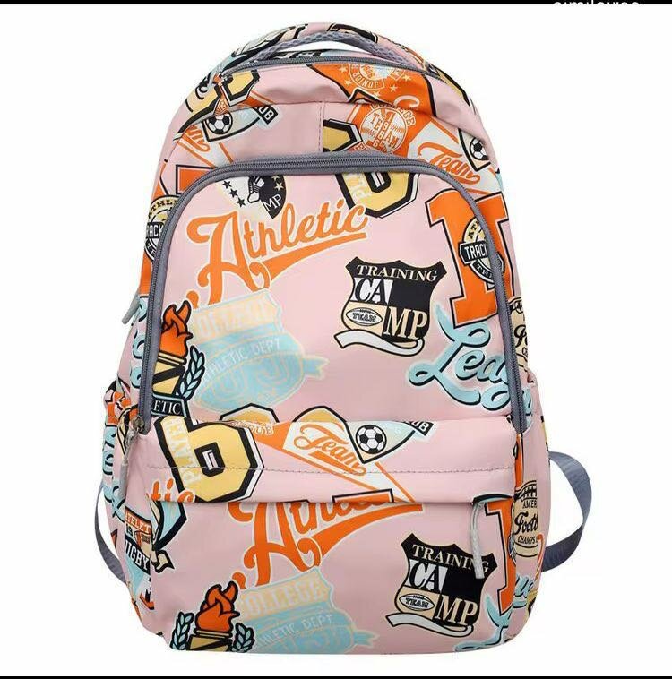 Sac à dos motif athlétique