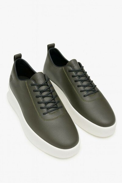 Sneakers en cuir élégantes