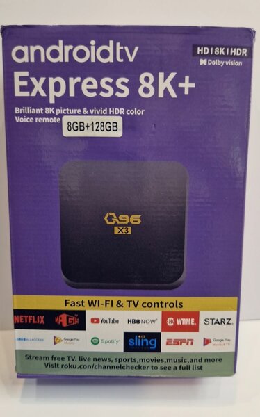 Lecteur Android TV 8K