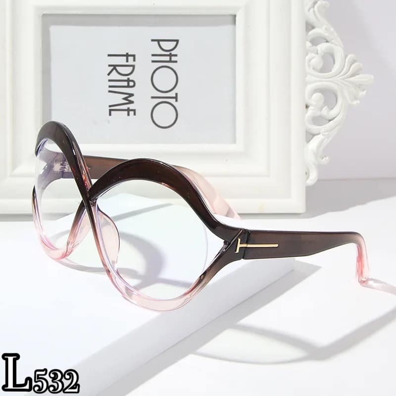 Lunette noir rose 