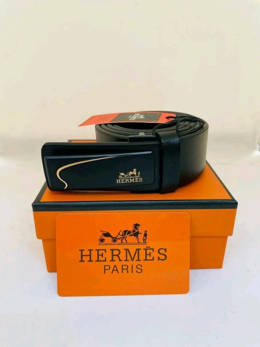 Ceinture en cuir Hermès élégante