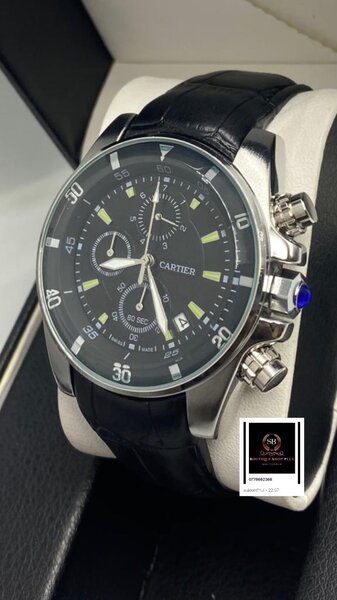 Montre chronographe cartier