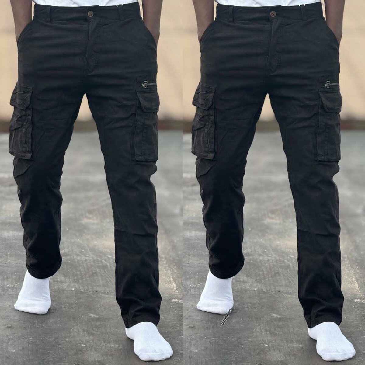 Pantalons cargo homme décontractés