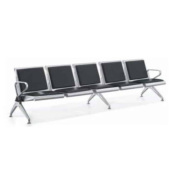 Banc d'attente moderne 5 places