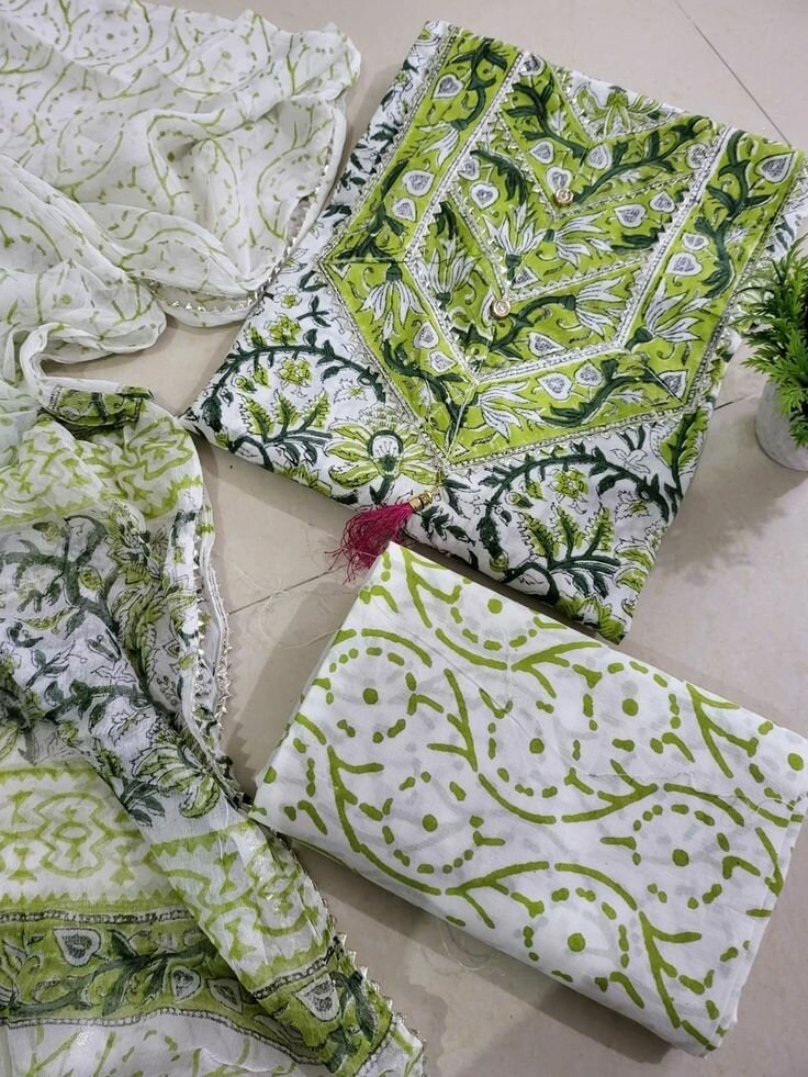 Cotton 3 Peace Suit