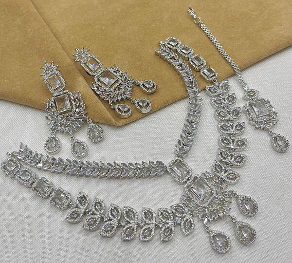 American Diamond Set with Zircon Stone