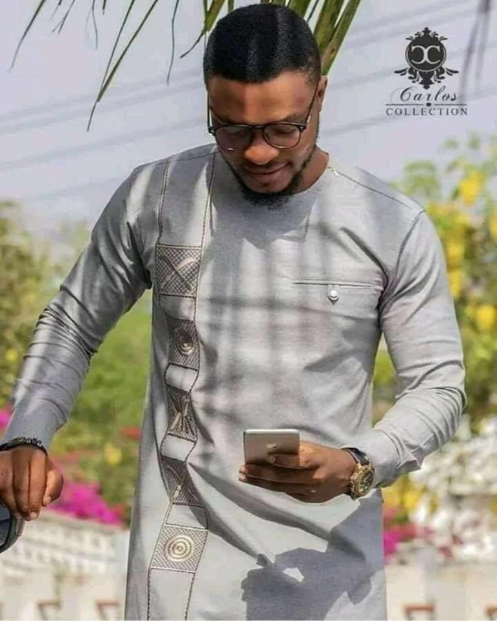 Chemise Africaine Élégante Homme
