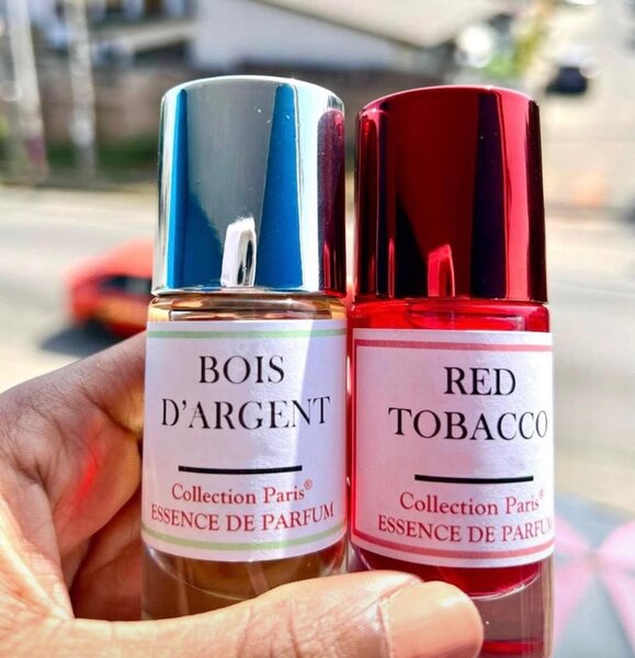 Essence de Parfum Bois d'Argent et Red Tobacco