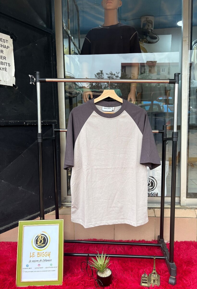 T-shirt bicolore casual