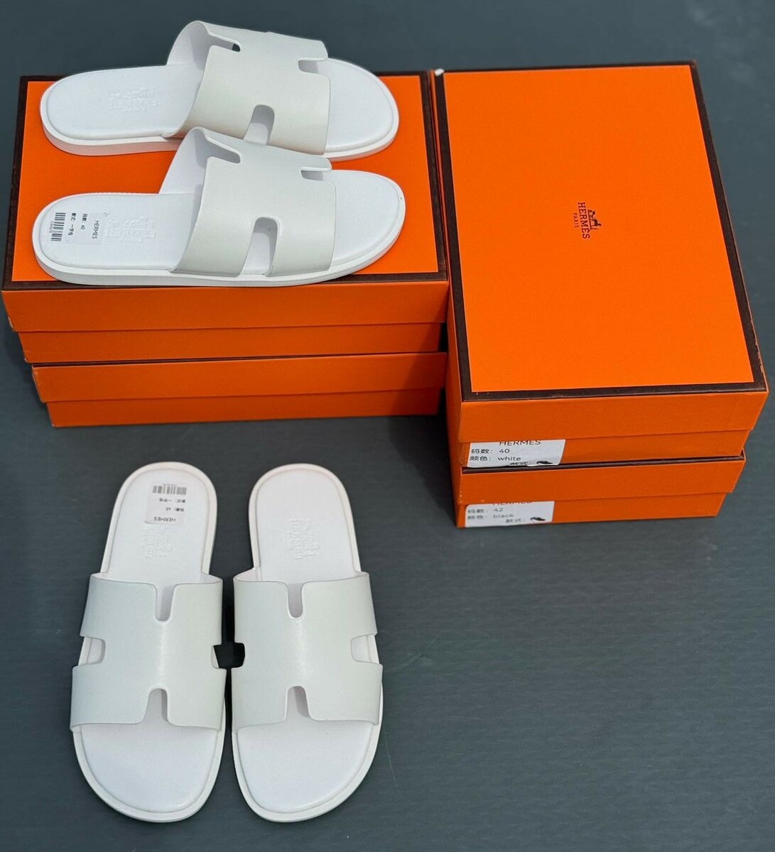 Sandales en cuir élégantes