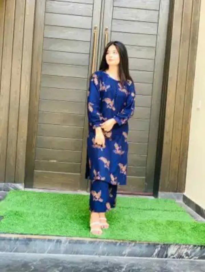 Blue sparrow 2pc
