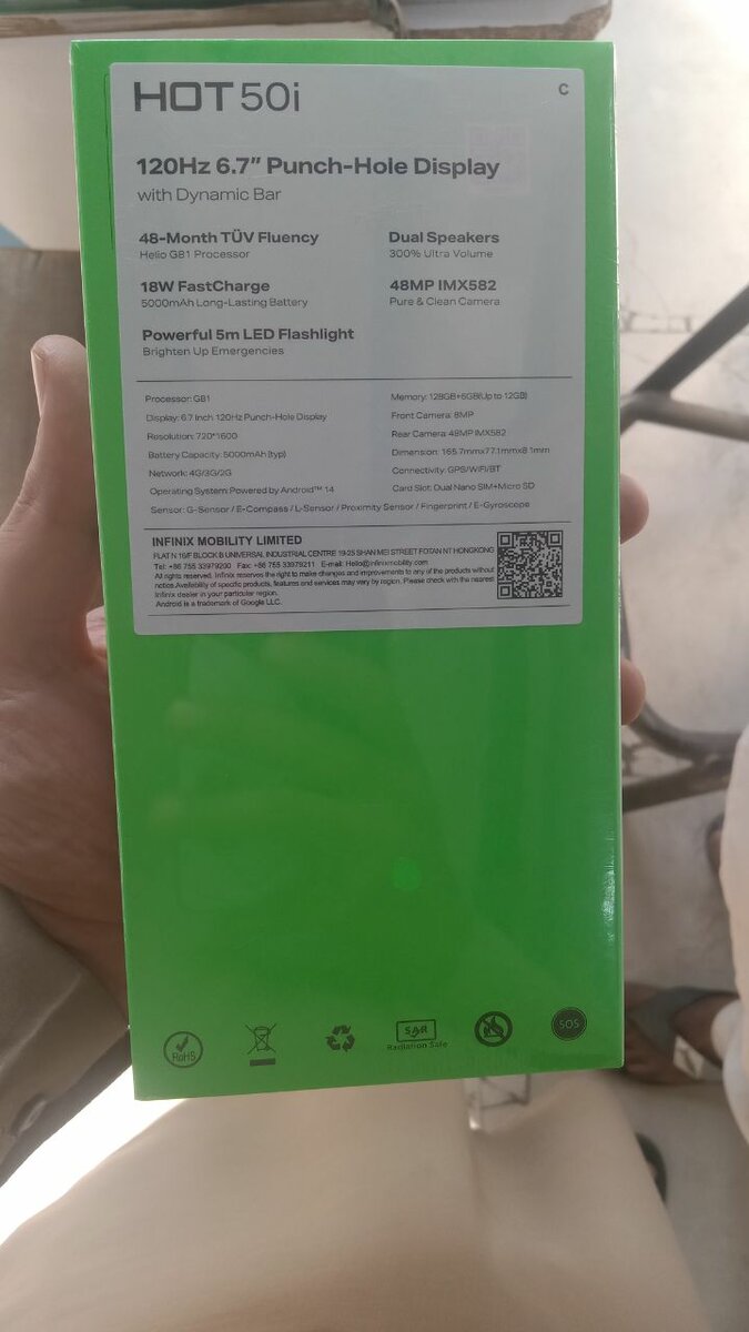 Infinix Hot 50i