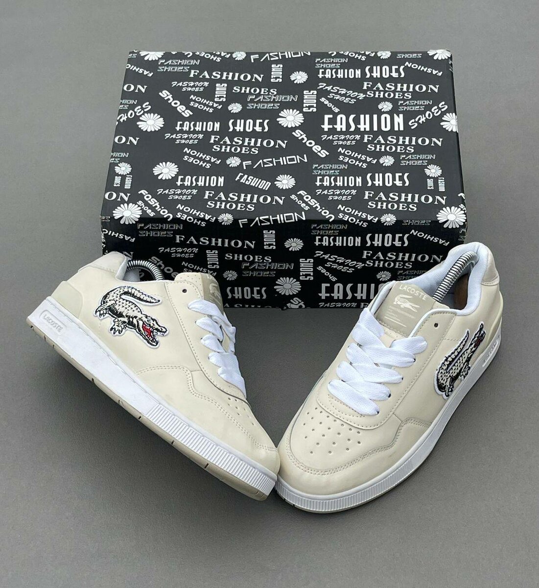 Sneakers en cuir élégants