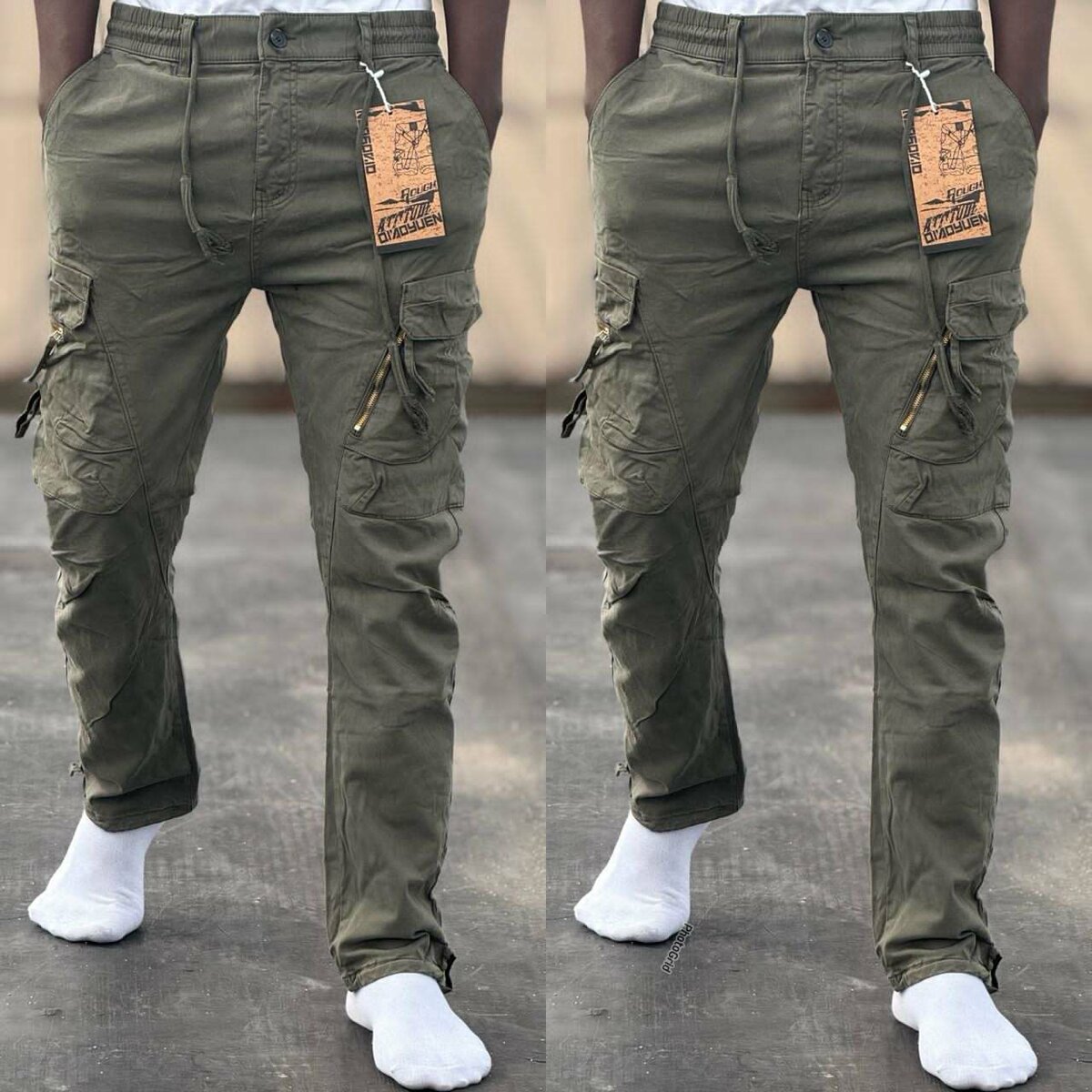 Pantalons cargo homme décontractés