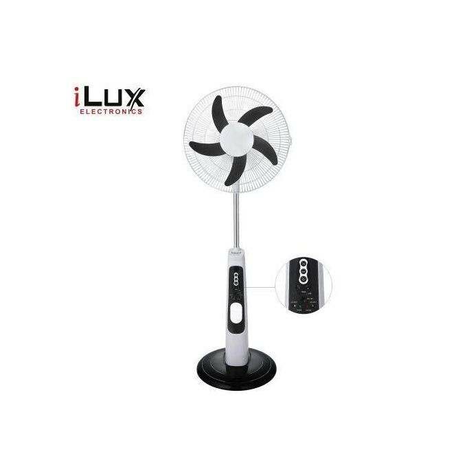 Ilux Ventilateur Rechargeable 18 Pouces LXF-972