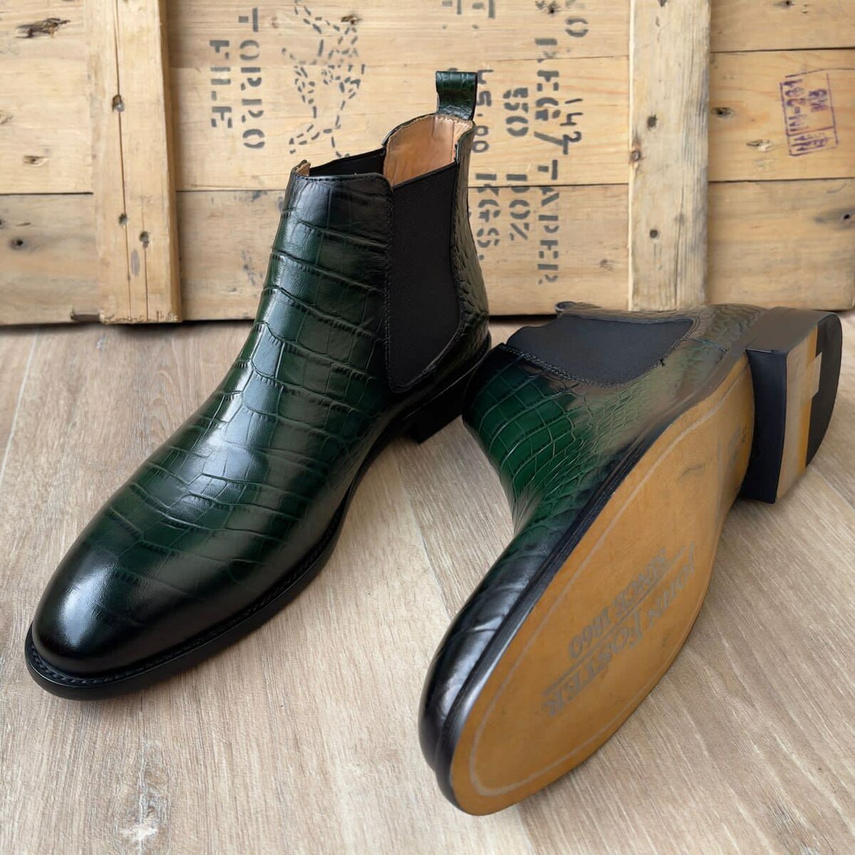 SOULIER BOTTE HOMME