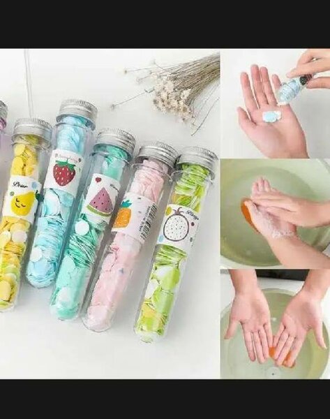 Tissue paper soap