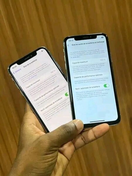 iPhone X 64 Go Argent