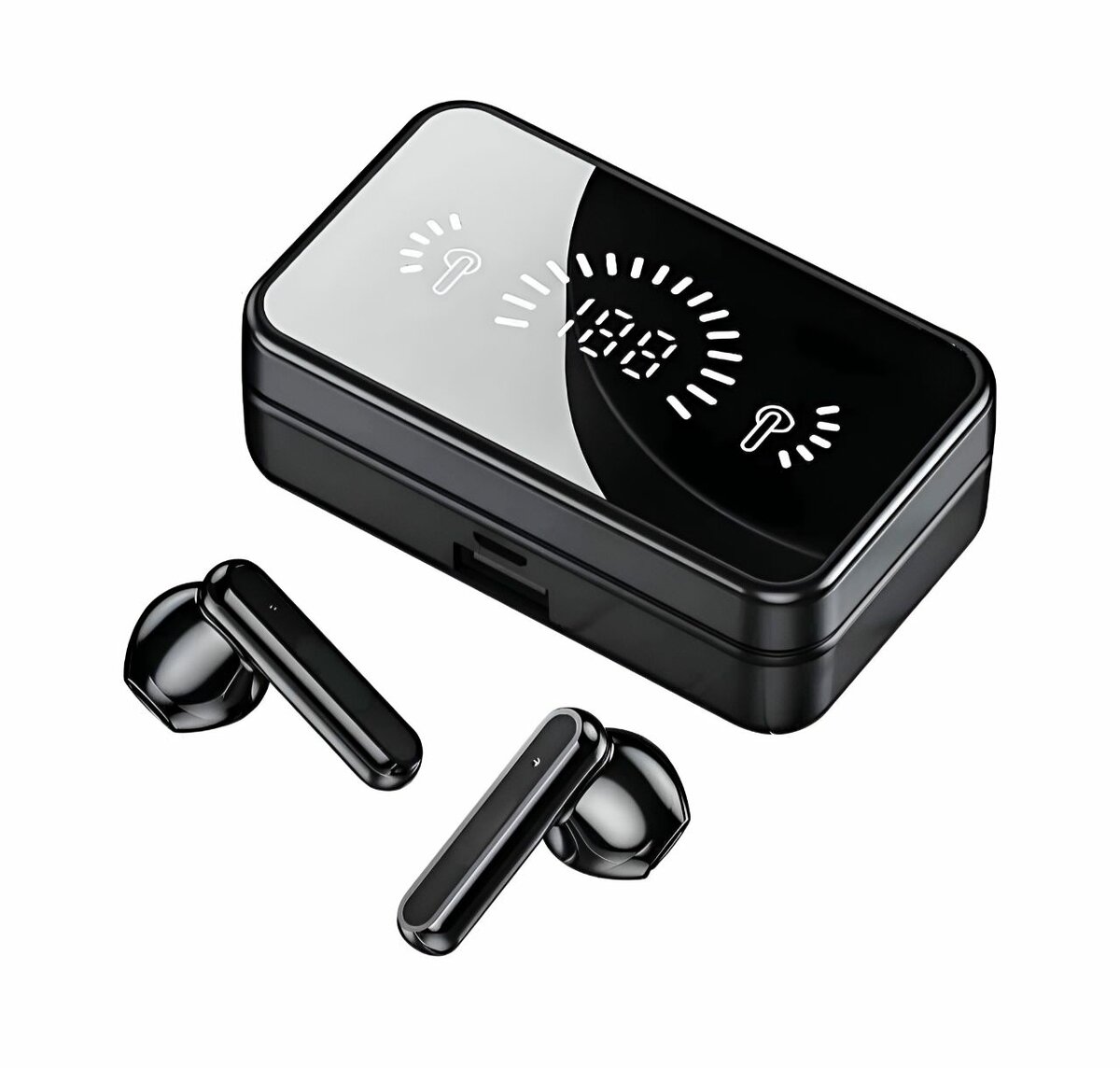 Écouteurs Bluetooth écran led