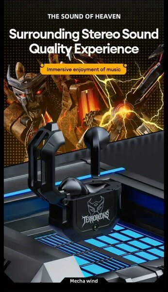Transformer Earbuds T-12 For Gaming - PUBG