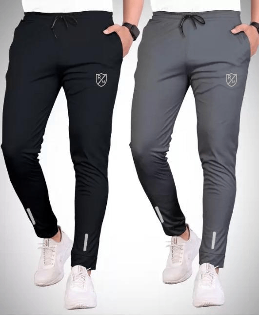 Men,s polyester trousers pack of 2