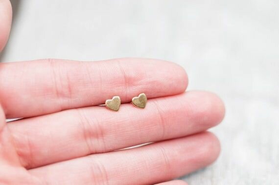 Heart earring
