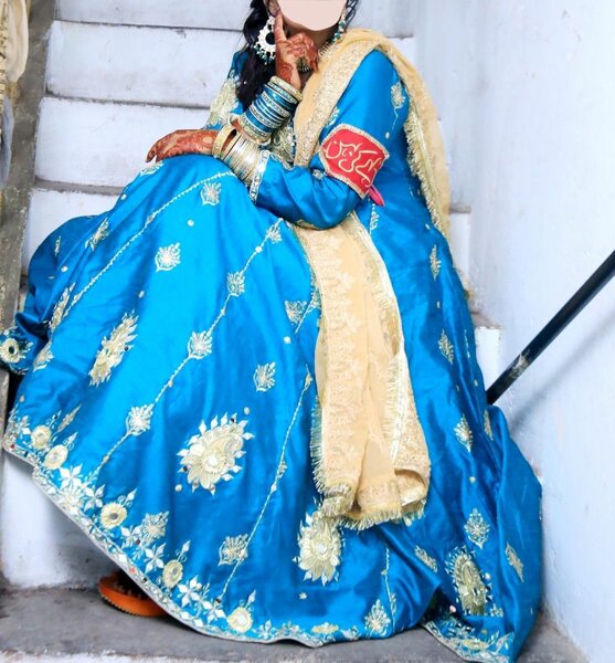Raw silk maxi