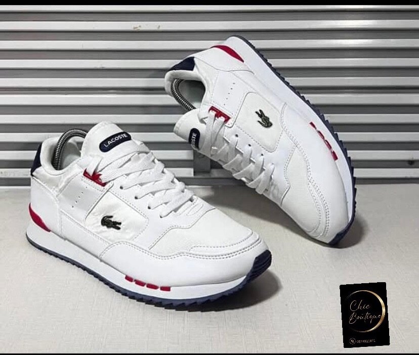 Baskets Homme Lacoste Blanc