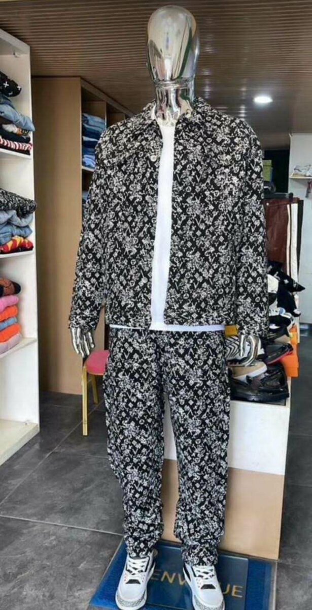 Costume homme imprimé floral