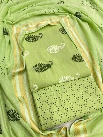 Cotton 3 Peace Suit