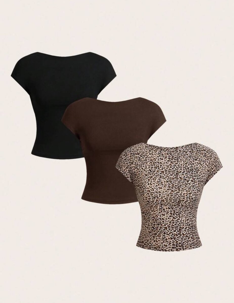 Lot de T-shirts Femme Style
