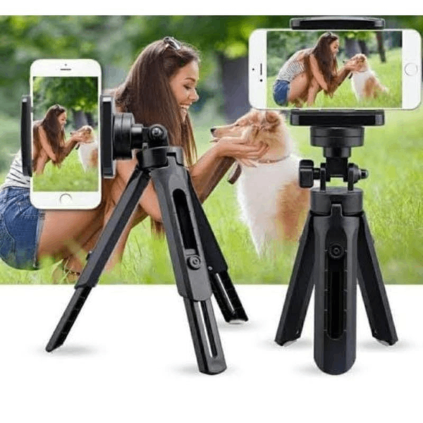 Mobile phone camera stand & selfie stick