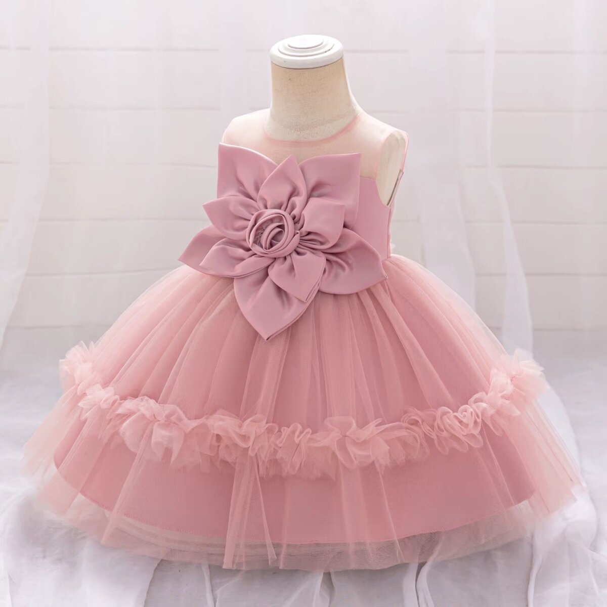 Robe Bébé Fille Fleurie