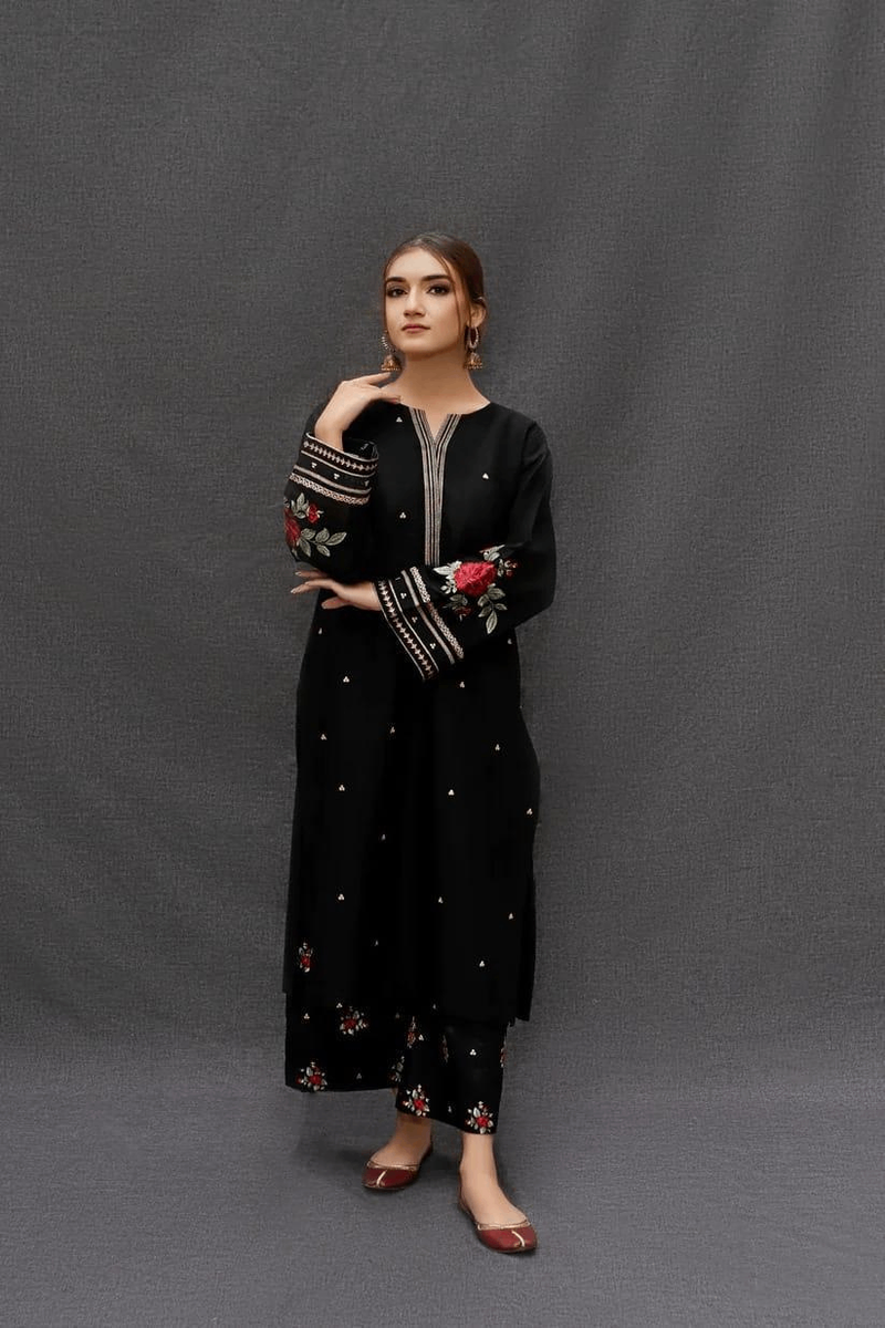 3 PCs Women's unstitched Dhanak Suit
