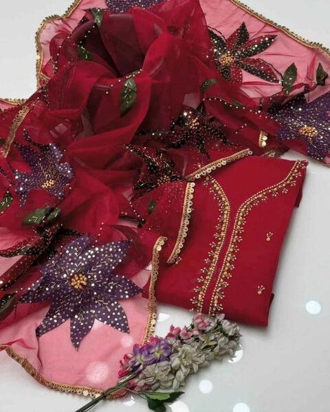 Unstitch Suit wedding dress