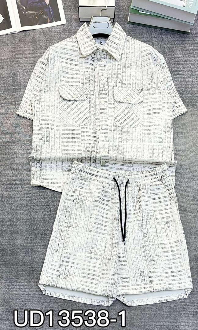 Ensemble chemise et short homme