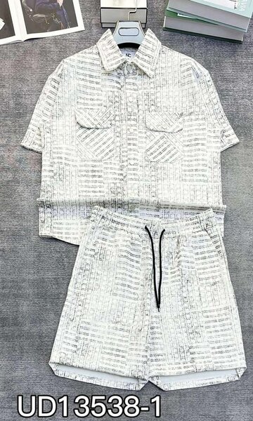 Ensemble chemise et short homme