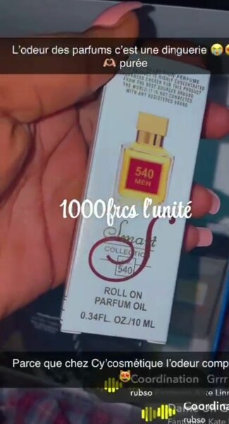 Essences de parfums