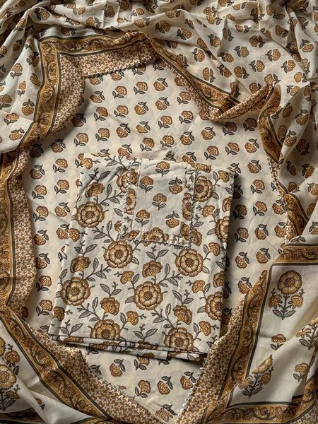 Cotton 3 Peace Suit